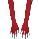 イベント・ハロウィングッズ｜仮装用ゴーストクロー ロンググローブ