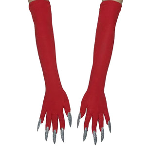 イベント・ハロウィングッズ｜仮装用ゴーストクロー ロンググローブ