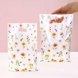 |イベント・ノベルティ用品 | 花柄ギフトバッグ | W16.5×H25c