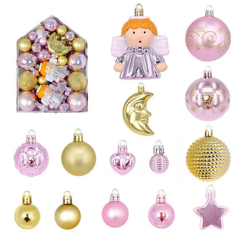 イベント・クリスマス装飾｜72個 クリスマスツリーオーナメントセット