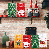 イベント・クリスマス装飾｜ビニール製 クリスマス柄ギフト用バッグ(20個/50個)