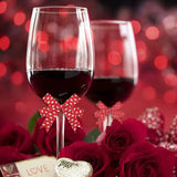 バレンタインデー用ハート柄片面プリントリボン