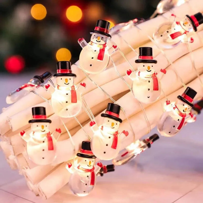 イベント・クリスマス装飾｜LEDクリスマス柄ライト(2M)