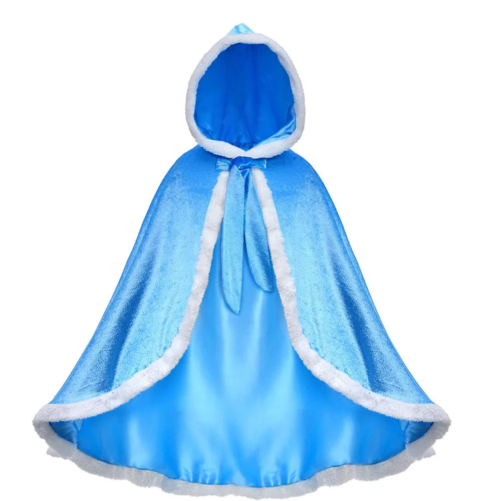 イベント・クリスマスグッズ｜キッズ用 アナと雪の女王 エルサ風マント(110c～150c)