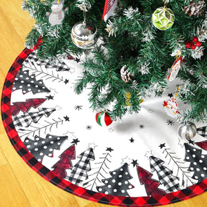 イベント・クリスマス装飾｜クリスマスツリースカート プラッシュマット