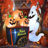 イベント・ハロウィン装飾｜LEDゴースト＆カボチャデコレーション