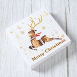 イベント・クリスマス装飾｜紙製クリスマス柄ギフトボックス