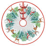 イベント・クリスマス装飾｜クリスマスツリースカートマット サンタ柄