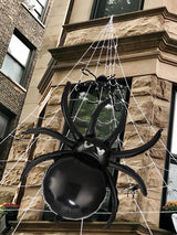 イベント・ハロウィン装飾｜ハロウィンブラックスパイダーバルーン(W82c×H78c)