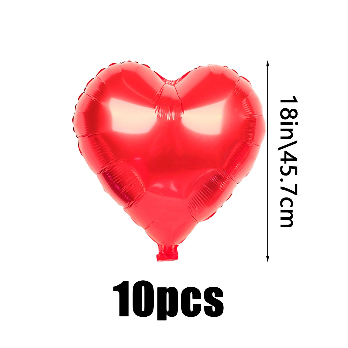 バレンタイン用赤い「ラブ」文字バルーンセット