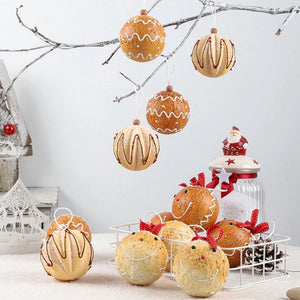 イベント・クリスマス装飾｜6個入り クリスマスプラスチックボールセット