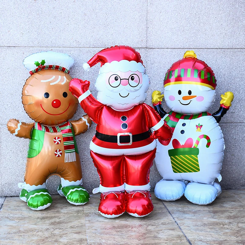 イベント・クリスマス装飾｜スタンディングサンタクロース・スノーマンバルーン