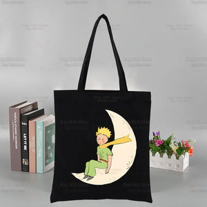 |ノベルティ用品 |星の王子さま キャンバストートバッグ |34x40c