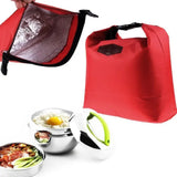 |ノベルティ用品 | 断熱 布製ランチバッグ | 21 x 7.5 x 25c