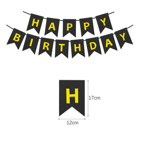 【パーティー用装飾】誕生日用バナー