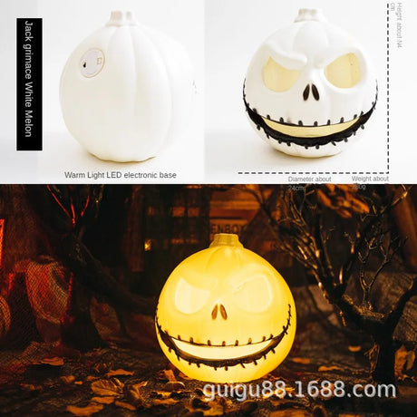 イベント・ハロウィングッズ｜LEDかぼちゃランタン3個セット