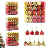イベント・クリスマス装飾｜クリスマスボール50個セット 吊り下げオーナメント