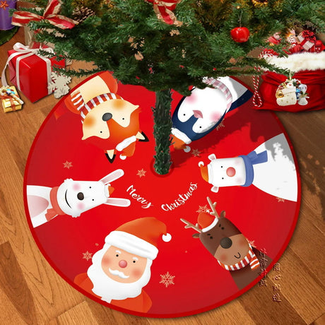 イベント・クリスマス装飾｜クリスマスツリースカート 90cm マルチカラー