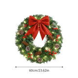 イベント・クリスマス装飾｜クリスマスリース 吊り下げオーナメント 松ぼっくり付き