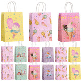|ノベルティ用品 | アイスクリーム柄ギフトバッグ| W15×H21×D8