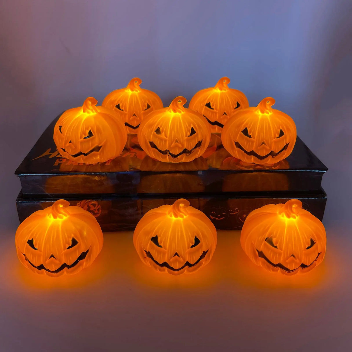 イベント・ハロウィングッズ｜パンプキン電子ランタンナイトライト