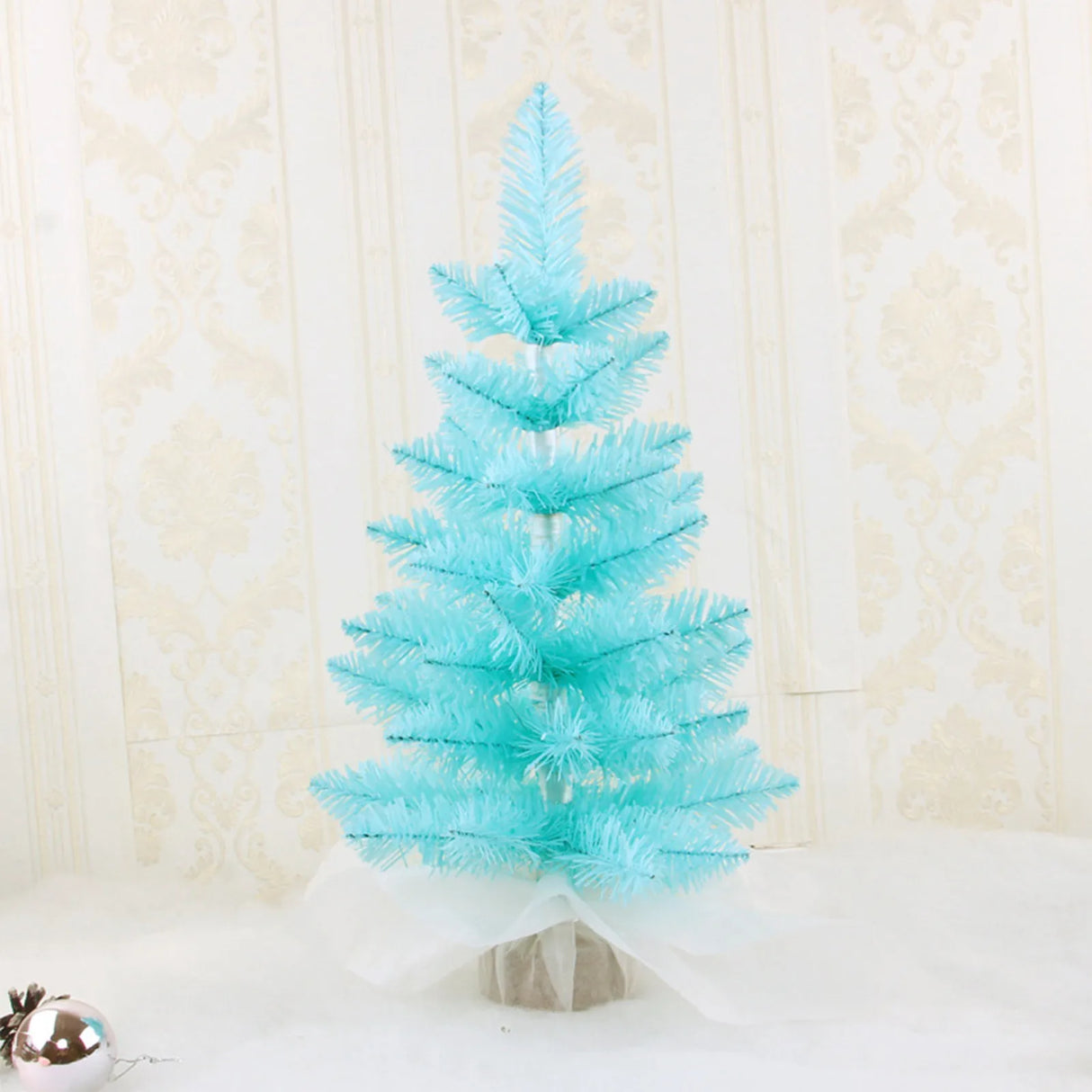 イベント・クリスマス装飾｜ピンク45cm卓上クリスマスツリー