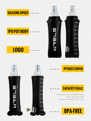 |イベント・ノベルティ用品 | 折りたためる！ドリンクボトル | 150ml/250ml/500ml