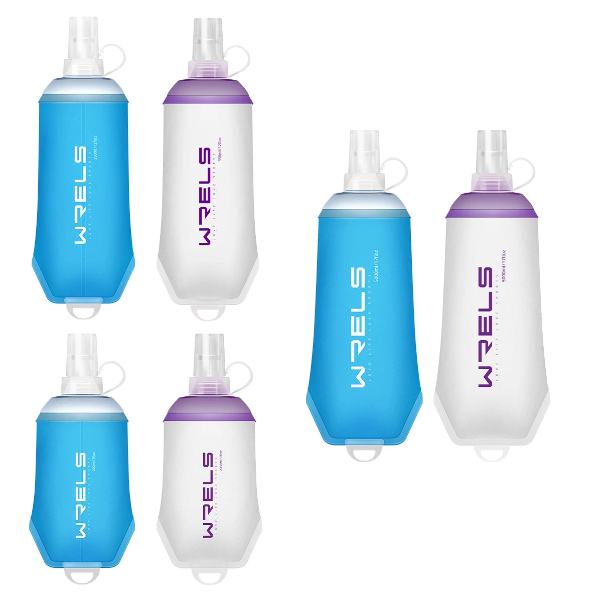 |イベント・ノベルティ用品 | 軽量折りたたみウォーターボトル | 200ml/350ml/500ml