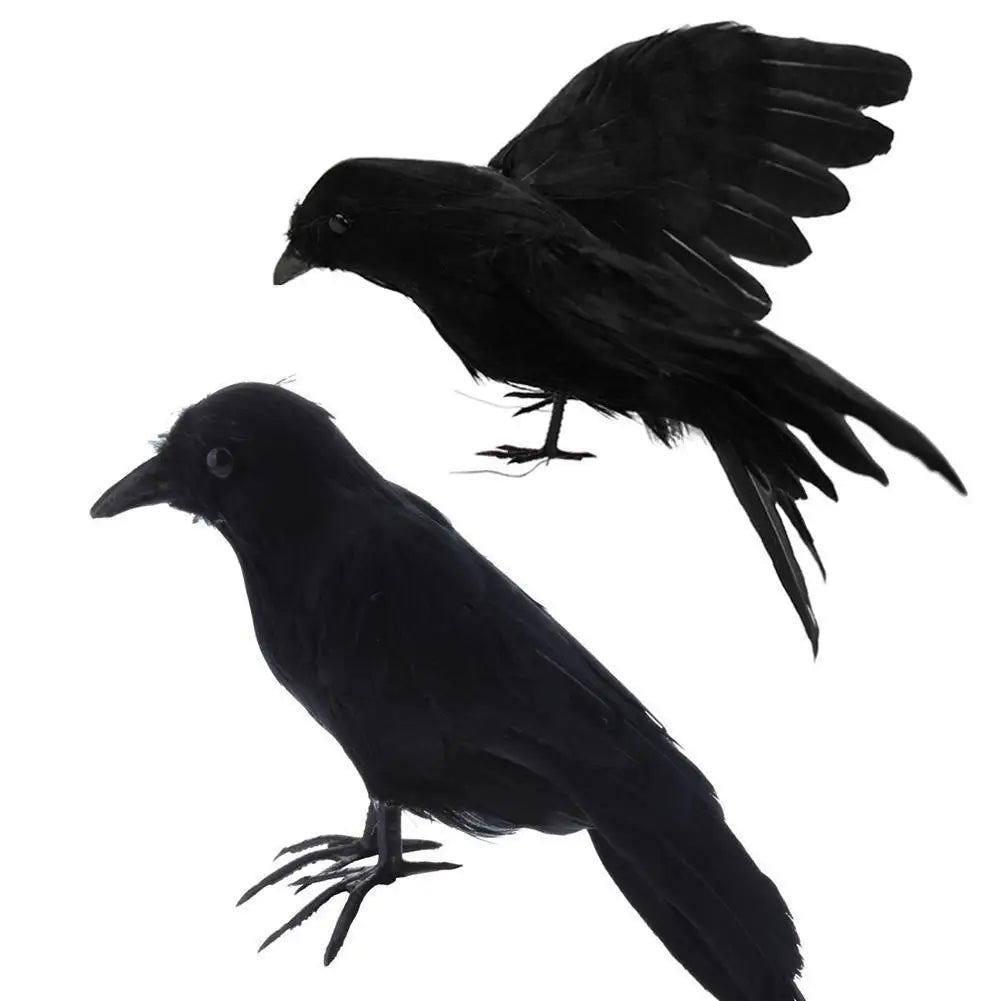 イベント・ハロウィングッズ｜黒いカラス 小道具・装飾