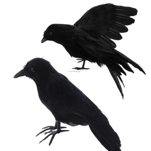 イベント・ハロウィングッズ｜黒いカラス 小道具・装飾