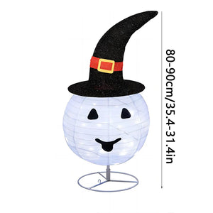 イベント・ハロウィングッズ｜LED付き折りたたみパンプキン飾り