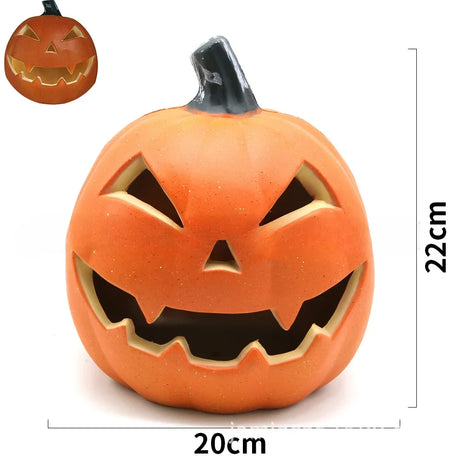 【イベント・ハロウィングッズ】LEDジャックオーランタンライト