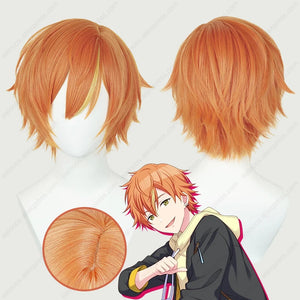 イベント・ハロウィングッズ｜東雲明人コスプレウィッグ オレンジ(30cm)