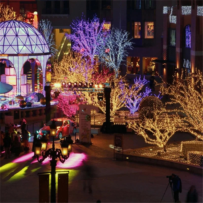 イベント・クリスマス装飾｜屋外用LEDストリングライト