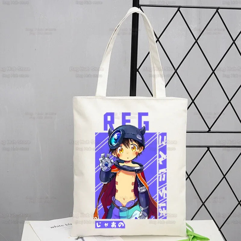 |ノベルティ用品 | メイドインアビス キャンバストートバッグ | 34×38c