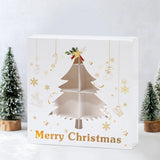 イベント・クリスマス装飾｜紙製クリスマス柄ギフトボックス