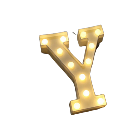 【LED装飾】LEDライト・デコレーションライト（ハート/アルファベット/数字）