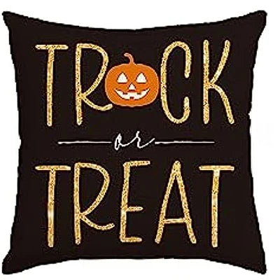 イベント・ハロウィングッズ｜リネンスクエアクッションカバー