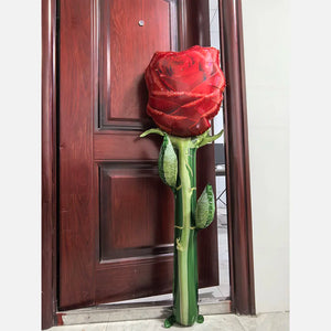 バレンタイン用ハート型クマバルーンセット