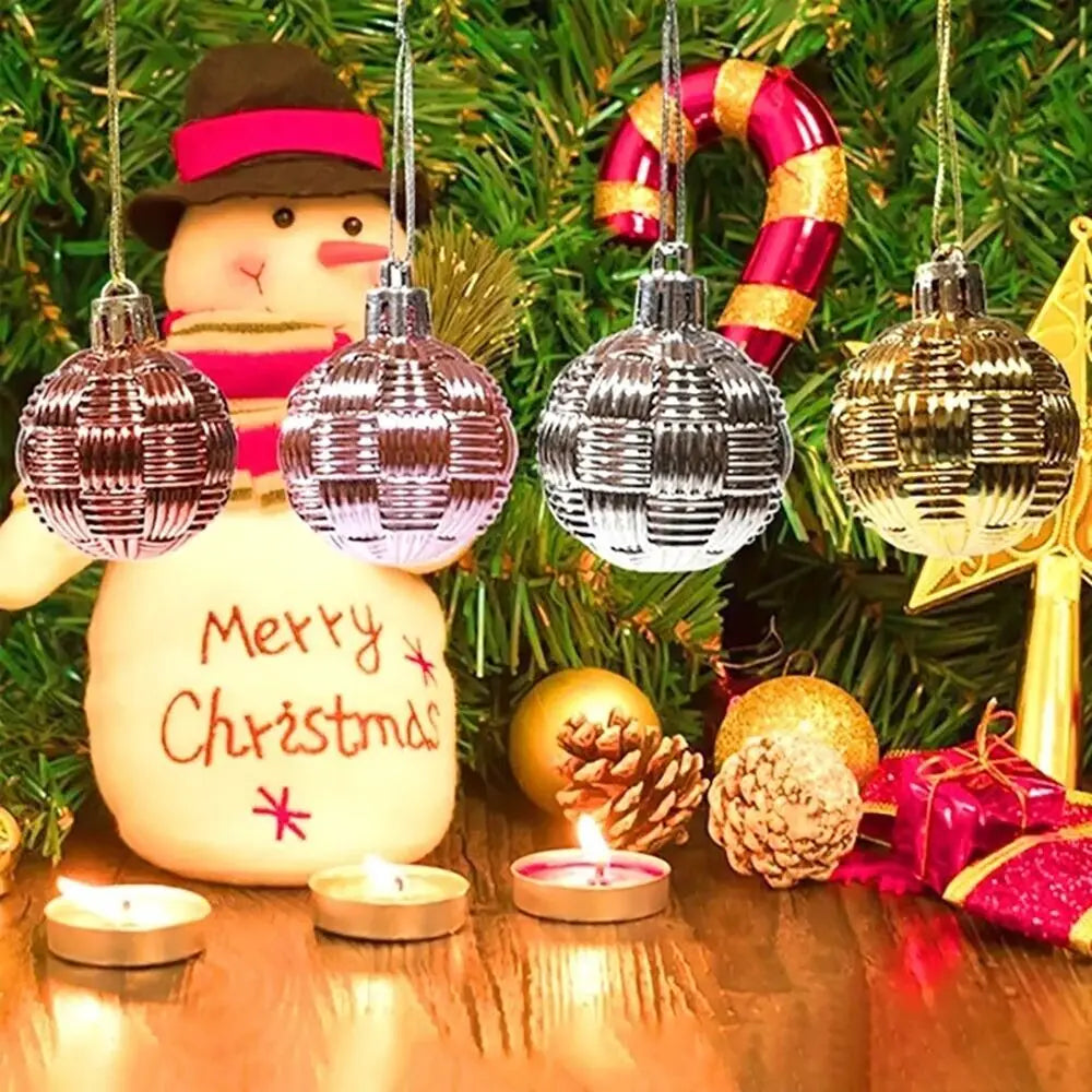 イベント・クリスマス装飾｜デコレーションボール 6個セット