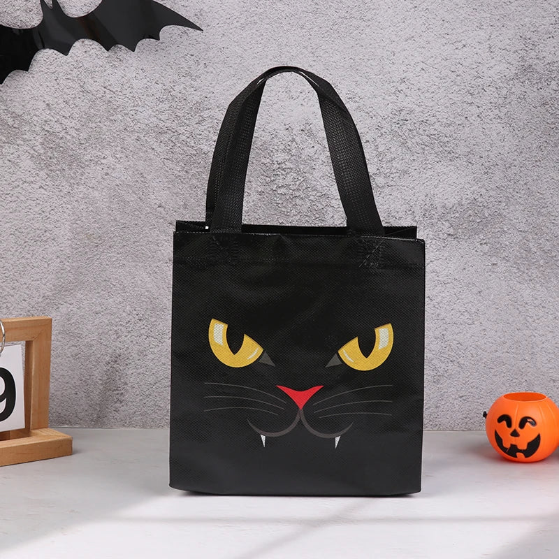 イベント・ハロウィングッズ｜不織布お菓子トートバッグセット