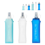 |イベント・ノベルティ用品 | コンパクト収納 ソフトウォーターボトル ブルー | 150ml/250ml/500ml