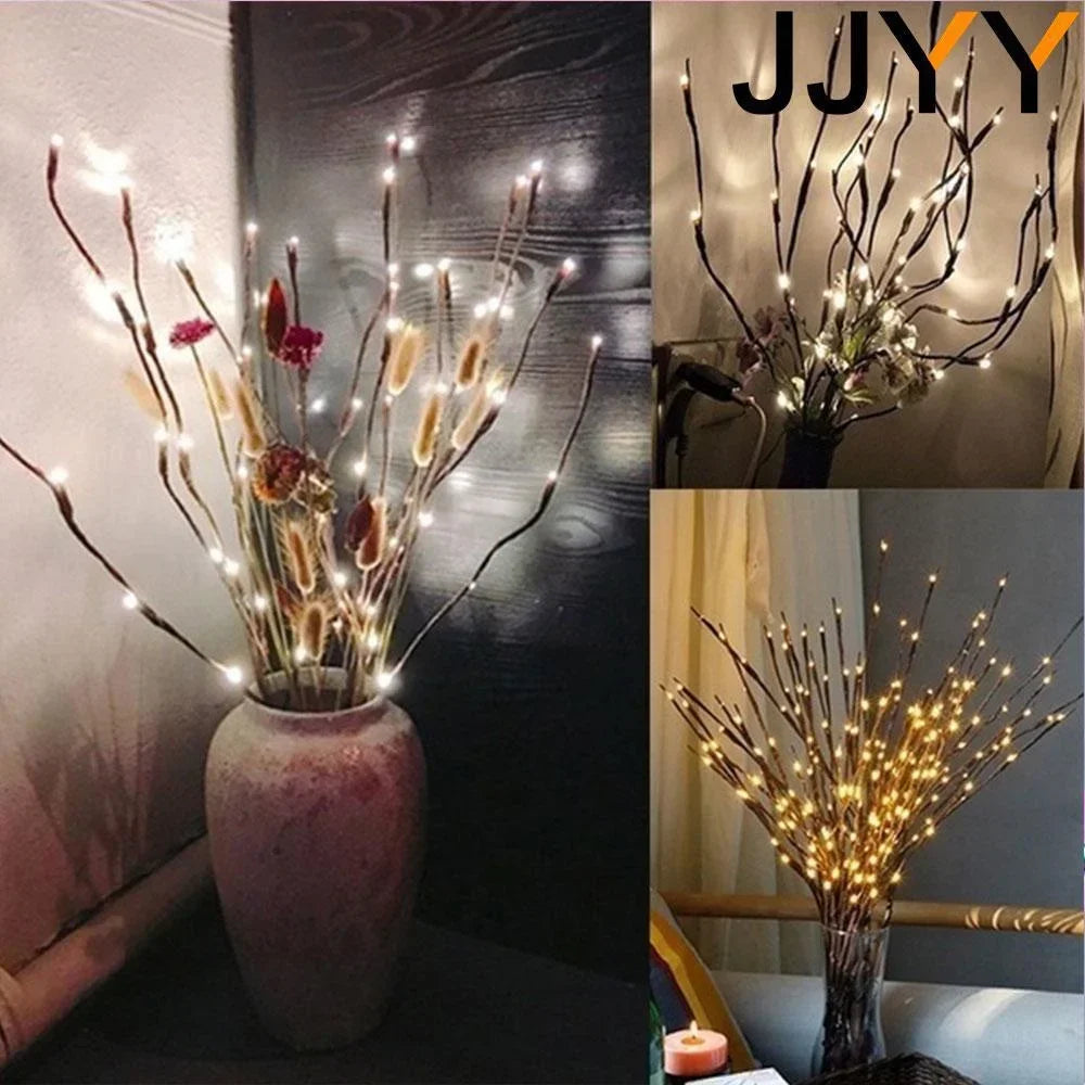 イベント・パーティー装飾｜LEDツリーブランチライト電池式 (高さ64cm)