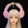イベント・ハロウィングッズ｜エンジェル風ヘアクリップ