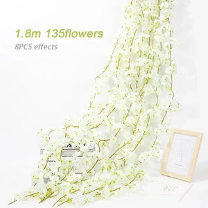 パーティー・インテリア装飾｜造花 桜ガーランド（1.8M/2.3M）