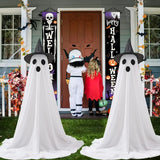 イベント・ハロウィングッズ｜光るゴーストデコレーション2個セット