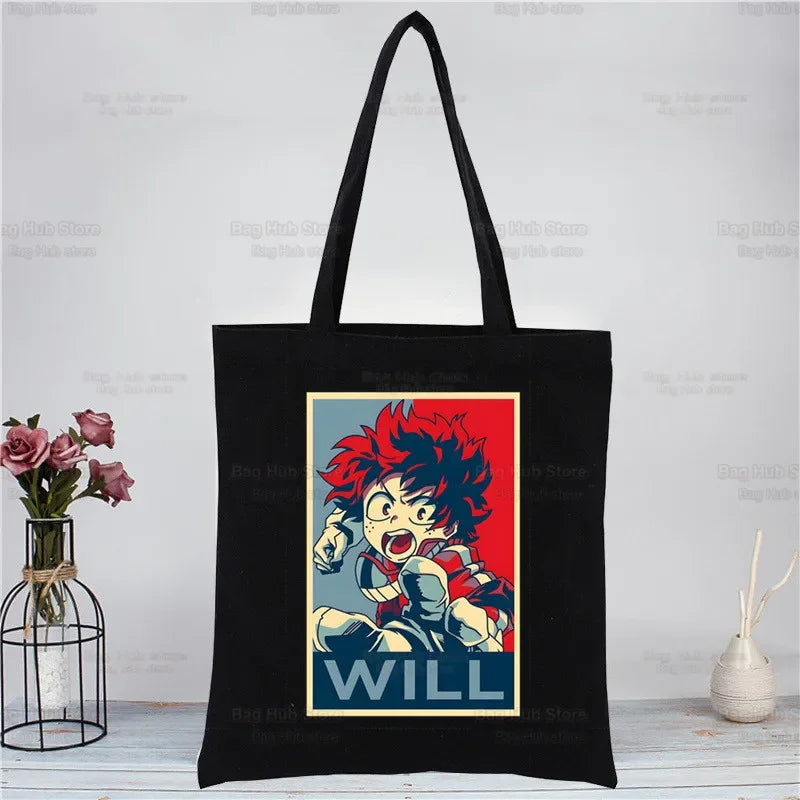 |ノベルティ用品 | 僕のヒーローアカデミア柄トートバッグ | 34×40