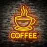 COFFEE　LEDネオンサイン（ネオン看板）　イエロー