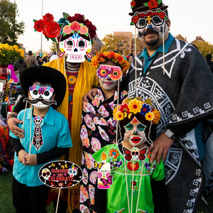 イベント・ハロウィングッズ｜メキシコの死者の日テーマ写真ブース小道具セット