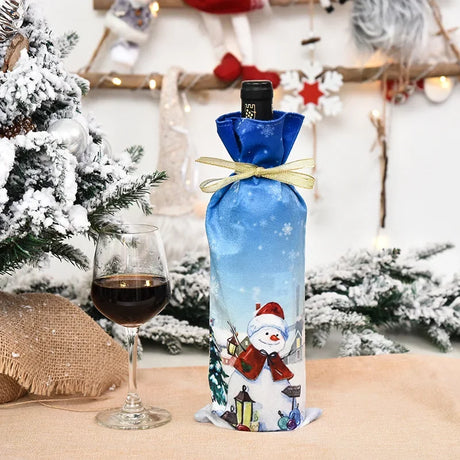 イベント・クリスマス装飾｜ワインボトルラッピング用カバー